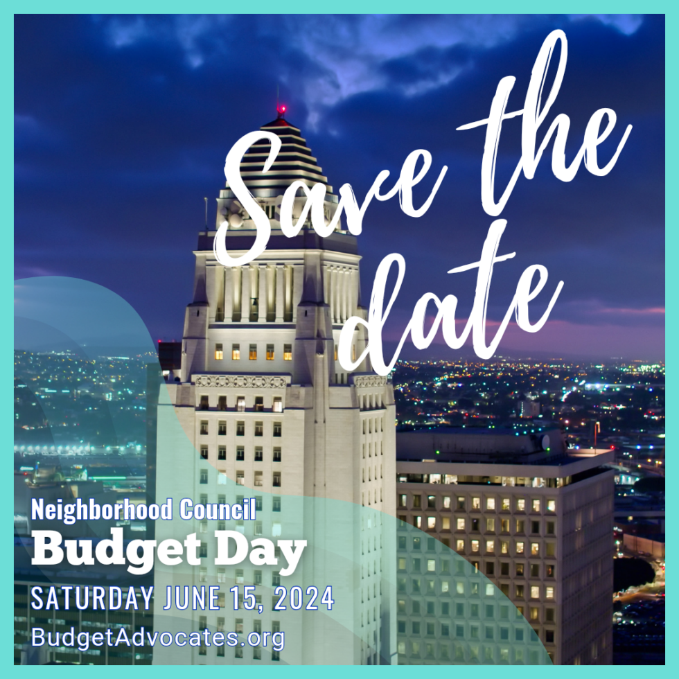 Neighborhood Council Budget Day | West Adams Neighborhood Council