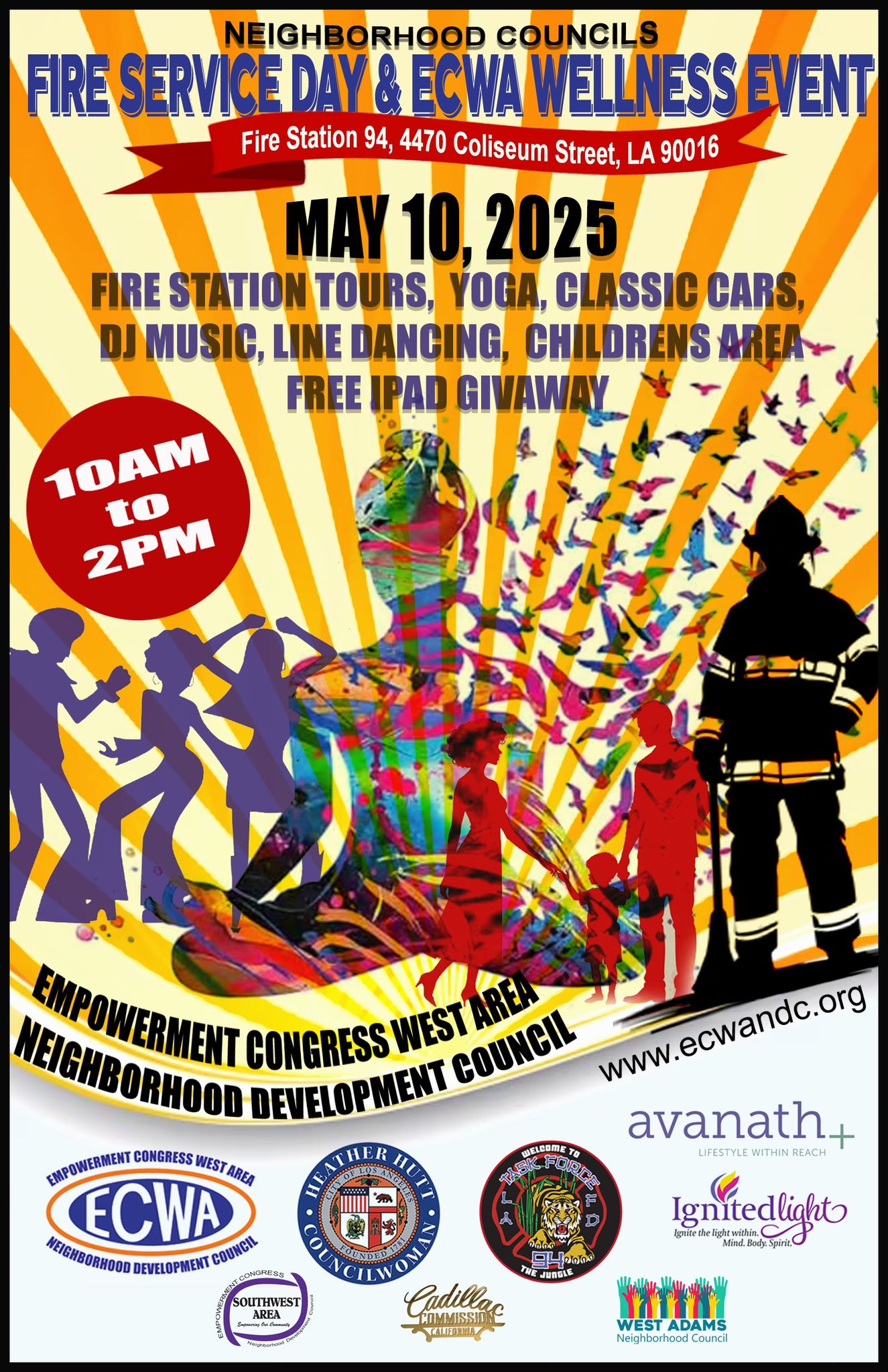 Fire Service Day with WANC logo