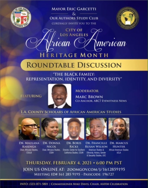 African American Heritage Month Roundtable Discussion