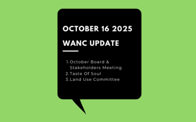 October 16, 2025 WANC Update