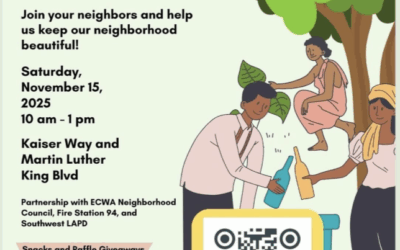 Community Clean Up In South LA