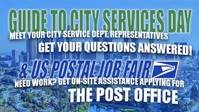 Meet City Services Reps + USPS Job Fair
