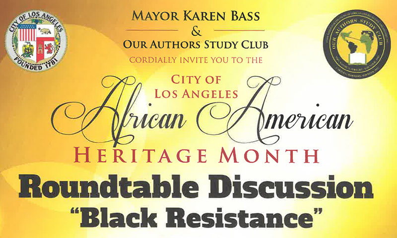 Los Angeles City African American Heritage Month Roundtable Discussion