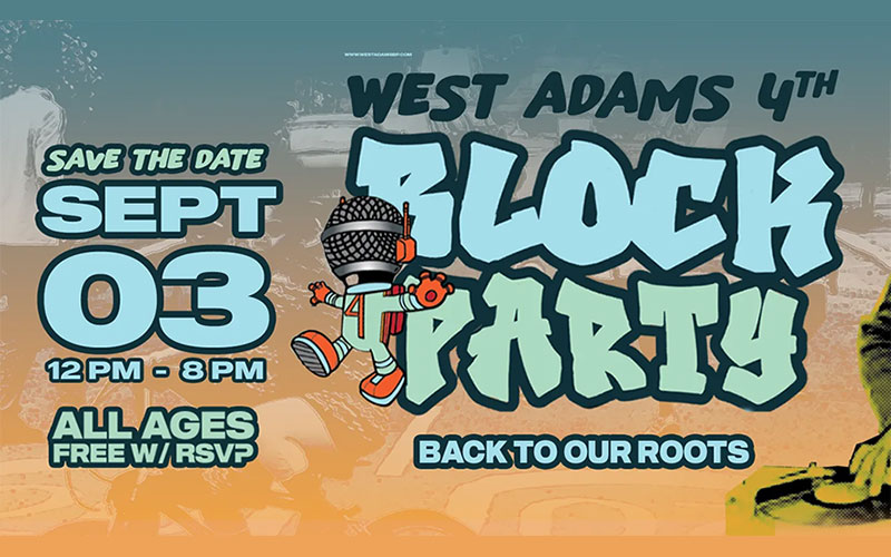 West Adams block party 9/3/2023