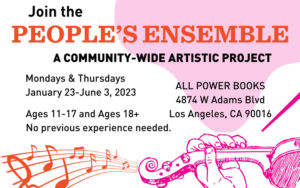 Join the People's Ensemble at All Power Books In Los Angeles