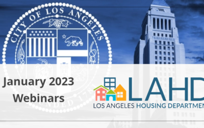 LA City Housing Department Webinars