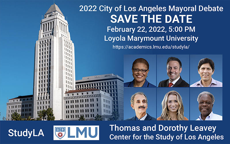 2022 City of Los Angeles Mayoral Debate at Loyola Marymount University